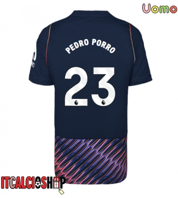 Tottenham Hotspur Pedro Porro #23 Seconda Maglia 2026-27 Manica Corta